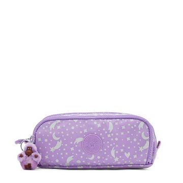 Kipling Gitroy Printed Pencil Case Vesker Metal | NO 1086RV